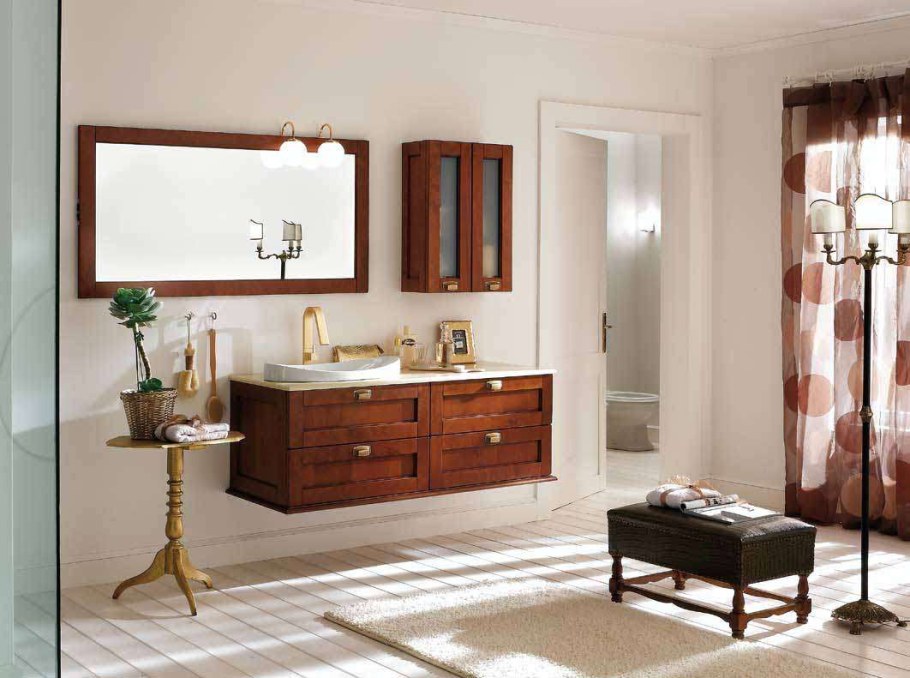 Итальянская мебель для ванной в современном стиле