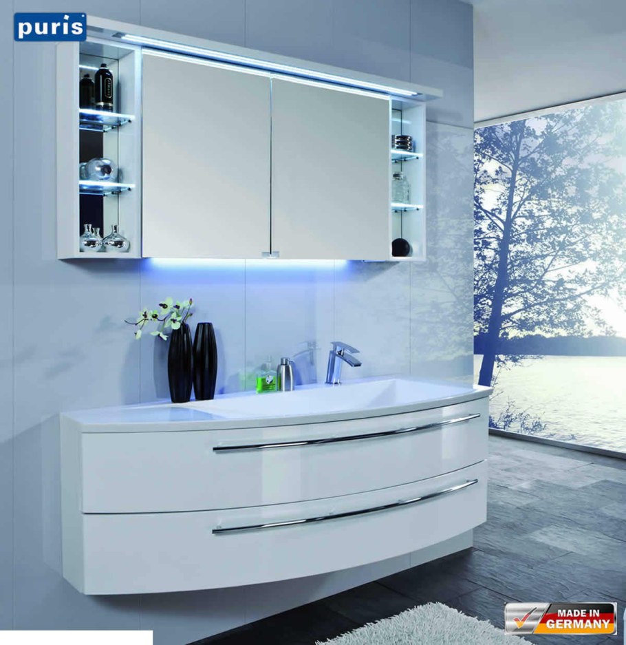 Puris Crescendo 140 подвесная мебель для ванной