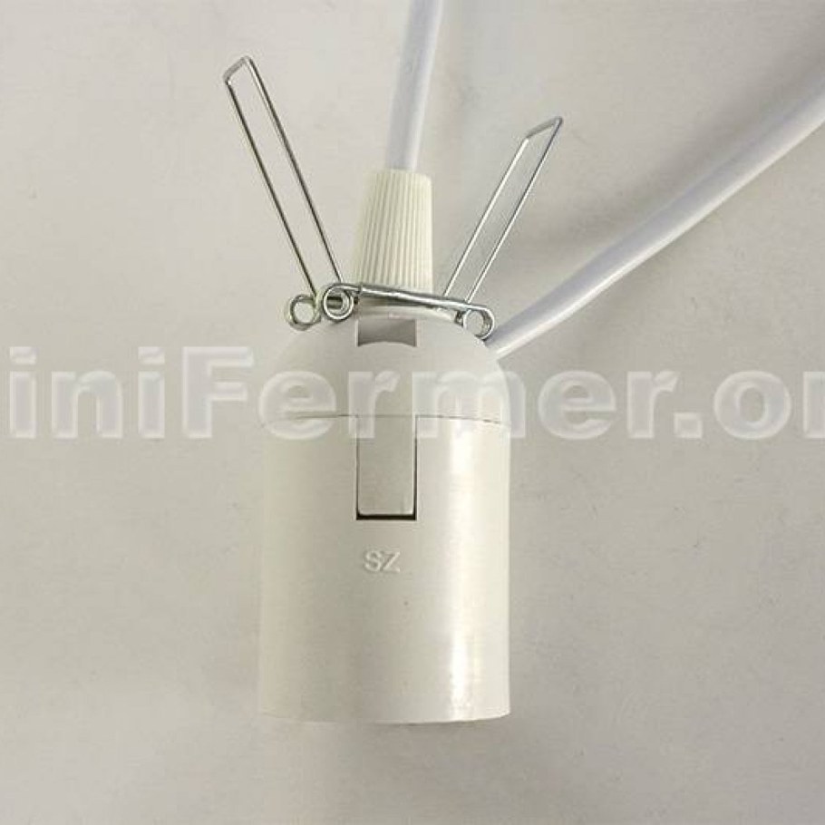 Патрон е27 с проводом для фитолампы