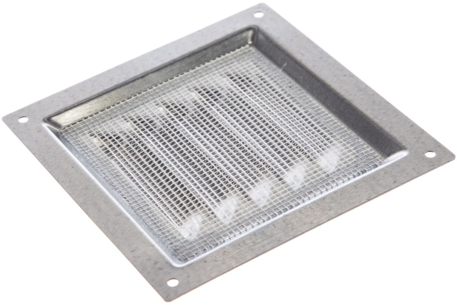 Решетка вентиляционная era 1212 МЭ, 125 Х 125