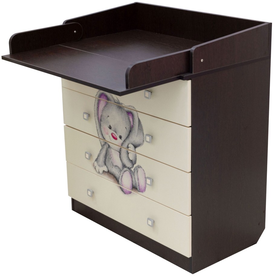 Комод Фея 1580 венге бежевый