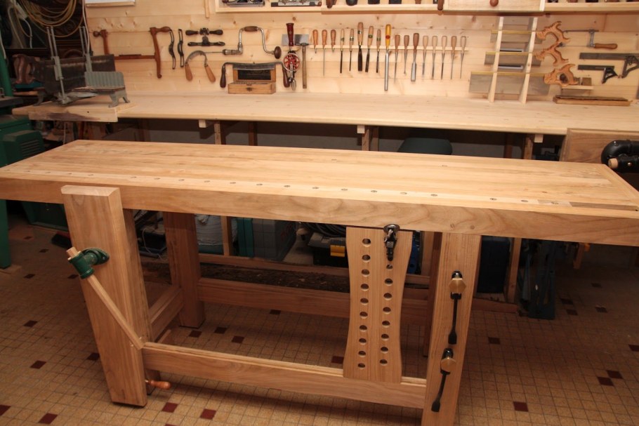 Блочный верстак woodworker