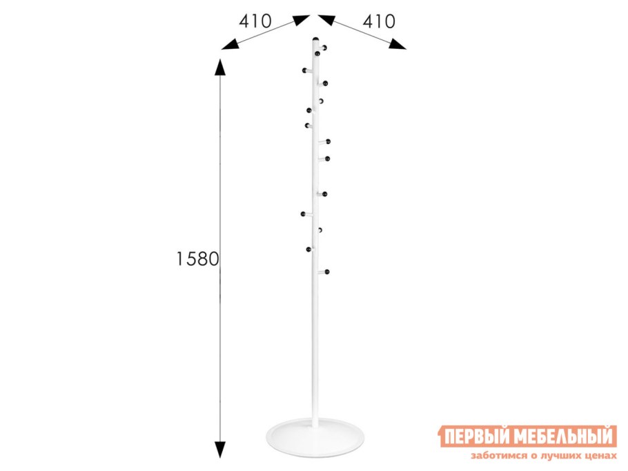 Вешалка напольная Пико 3