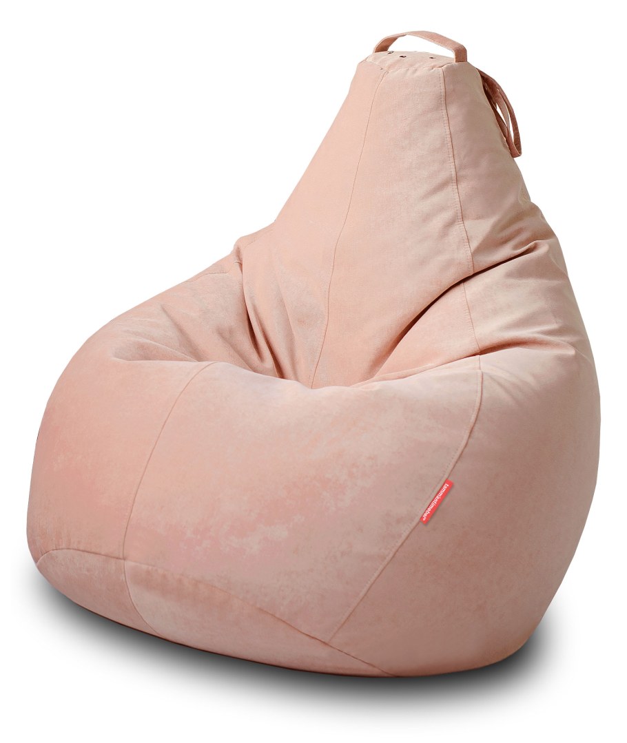 Кресло мешок босс пудра Роуз