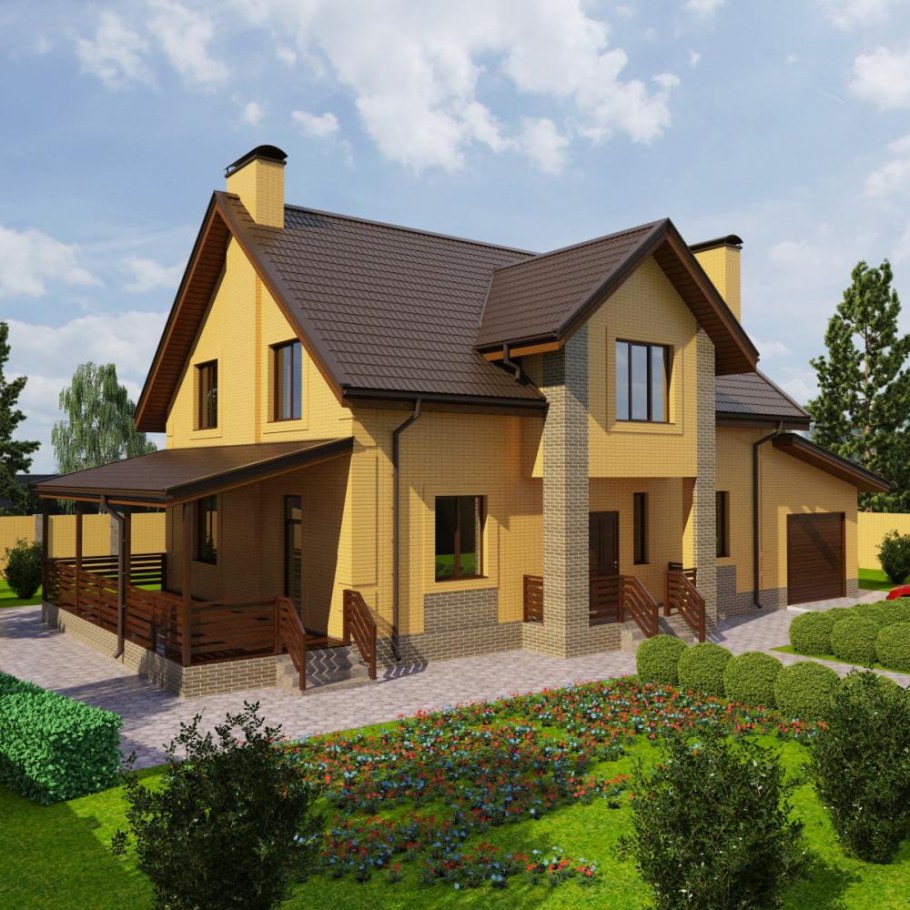 Красивые дома проекты