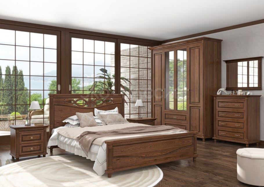 Кровать Мальта мебель Холл