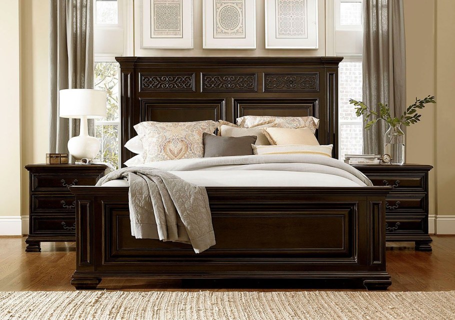 Спальни из массива дерева