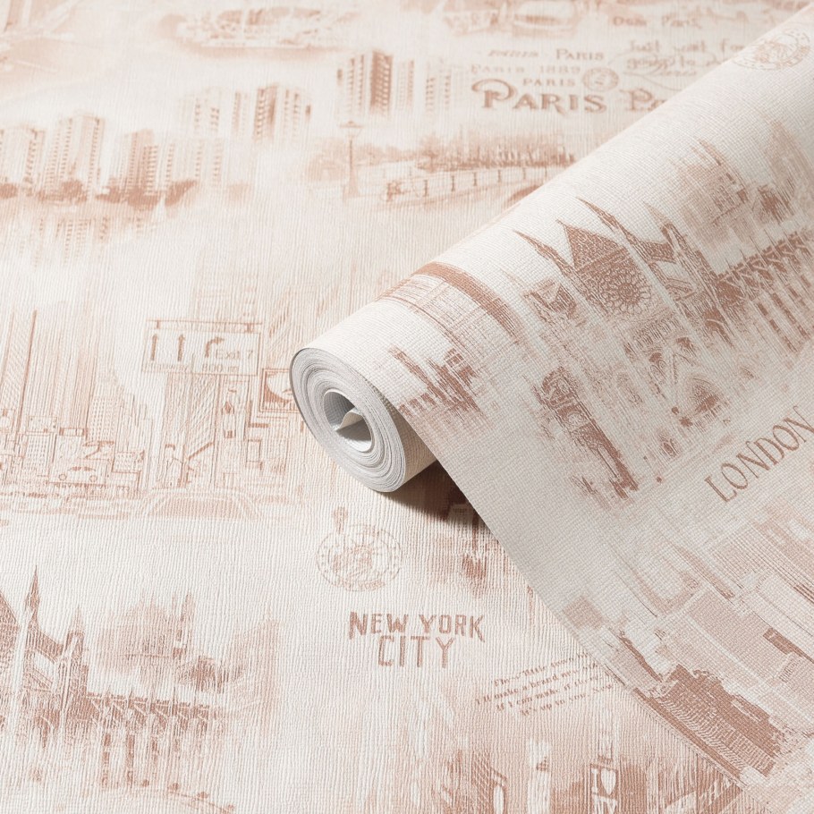 Бумажные обои рулон