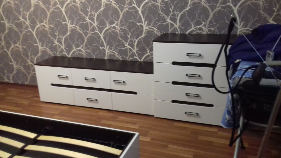 Тумба Вегас ТВ венге/белый Горизонт