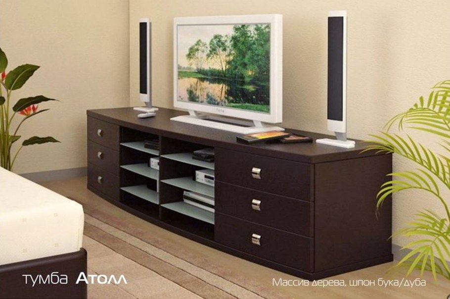 Тумба под ТВ Скарлетт м02