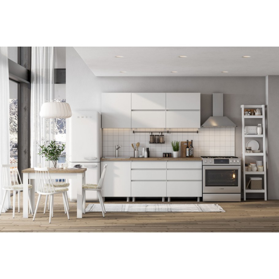 Кухонный гарнитур Валерия лайм глянец (венге)