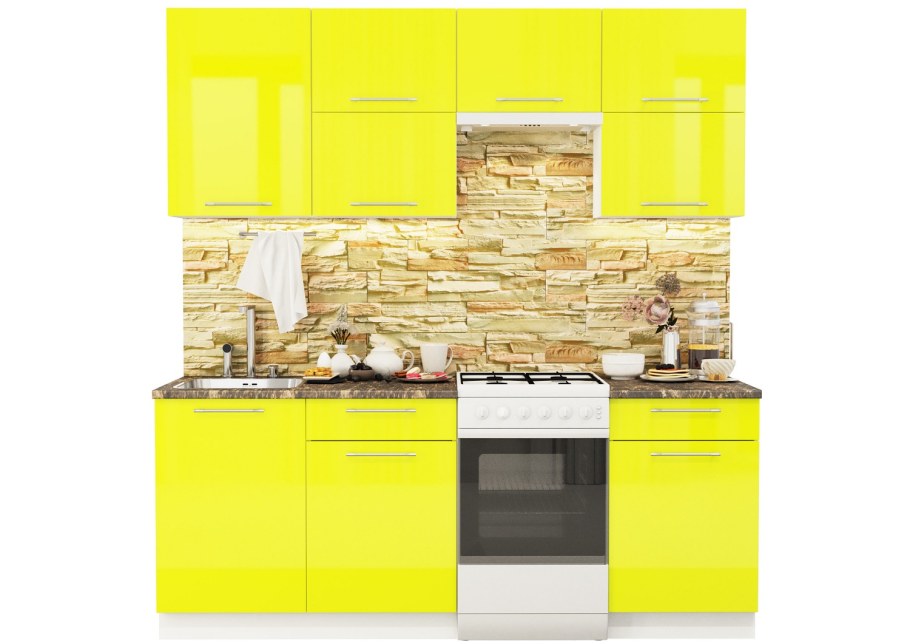 Кухня лайм 1,8 м