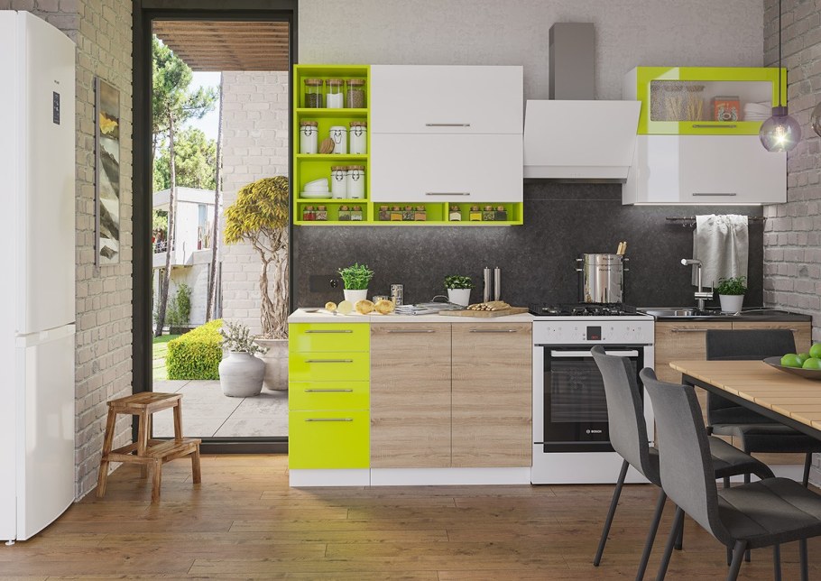 Кухня крафт 2200