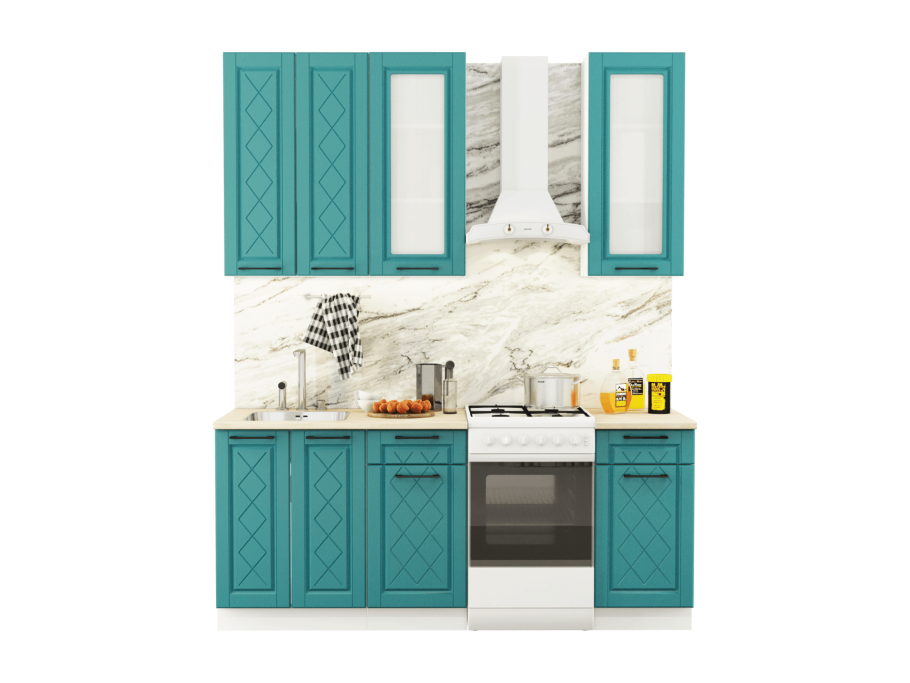 МФ Северин кухня 2,0 Вита лайм глянец