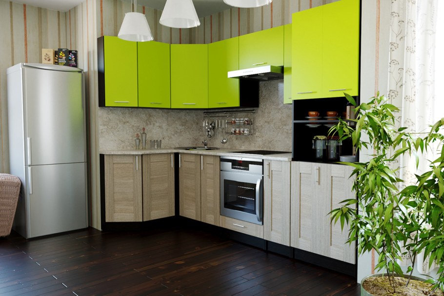 Кухонный гарнитур Лиана Оптима 1500х1300 мм