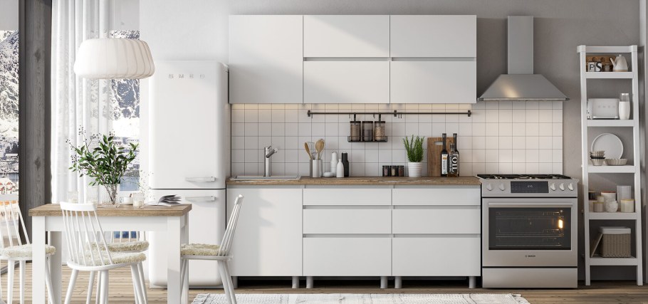 Кухня Валерия лайм глянец