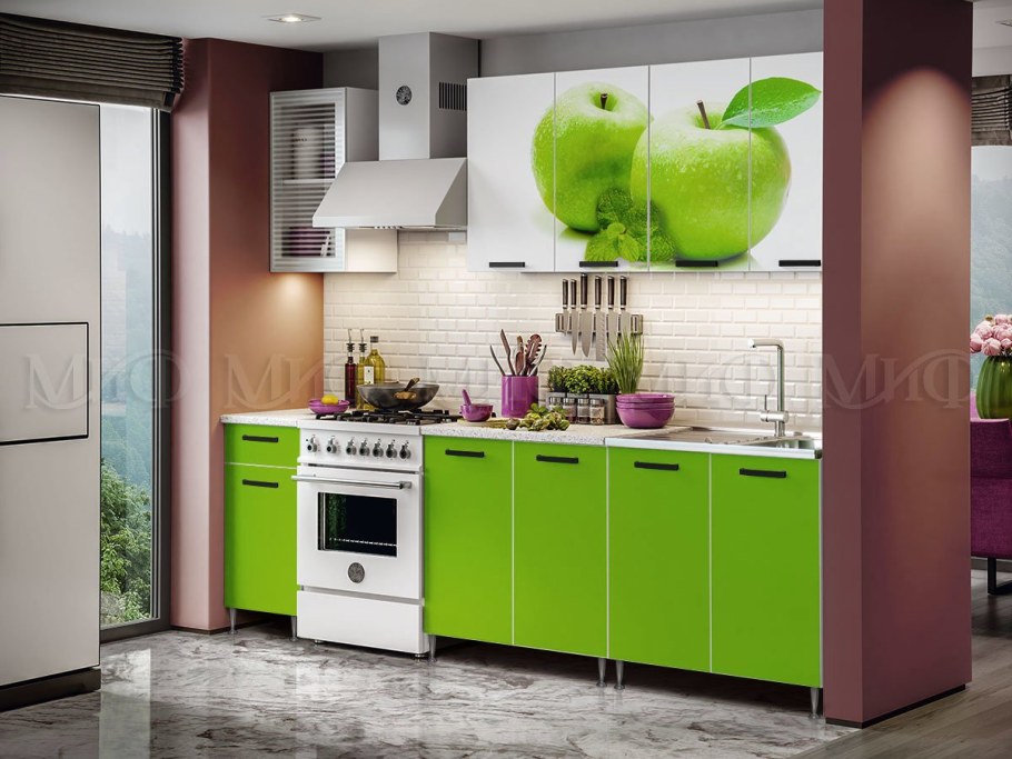 НОНТОН кухня олива 2,8