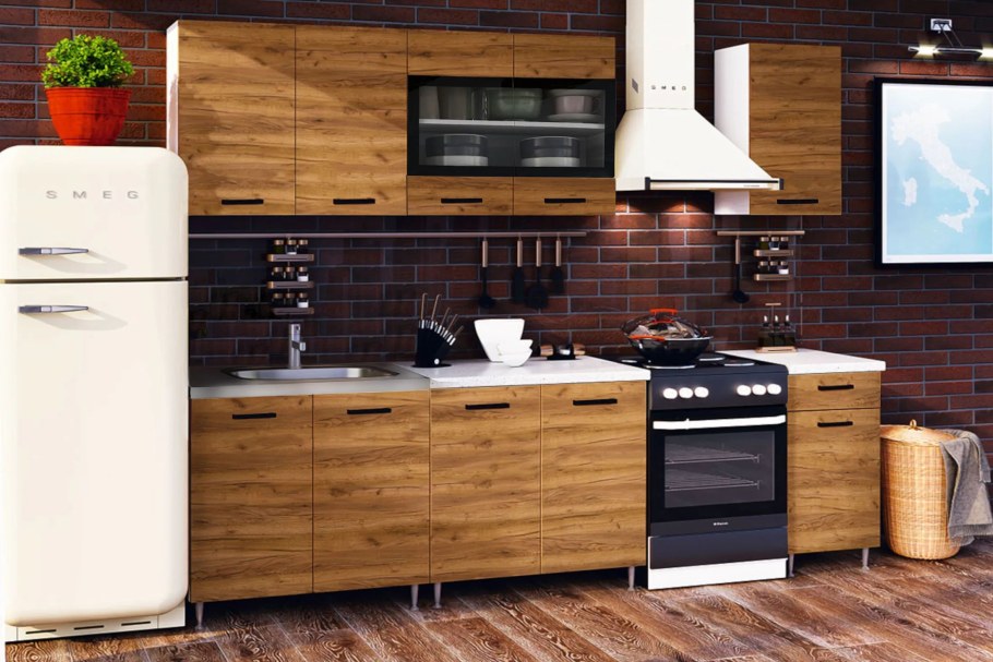 Кухня Рио дуб крафт