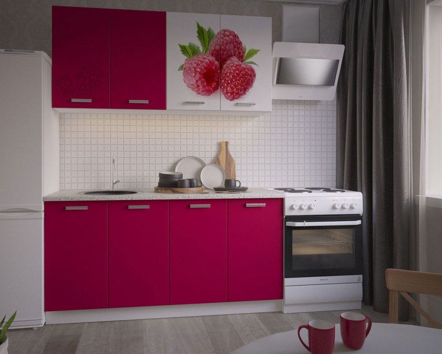 Кухня Фортуна 2.0 малина