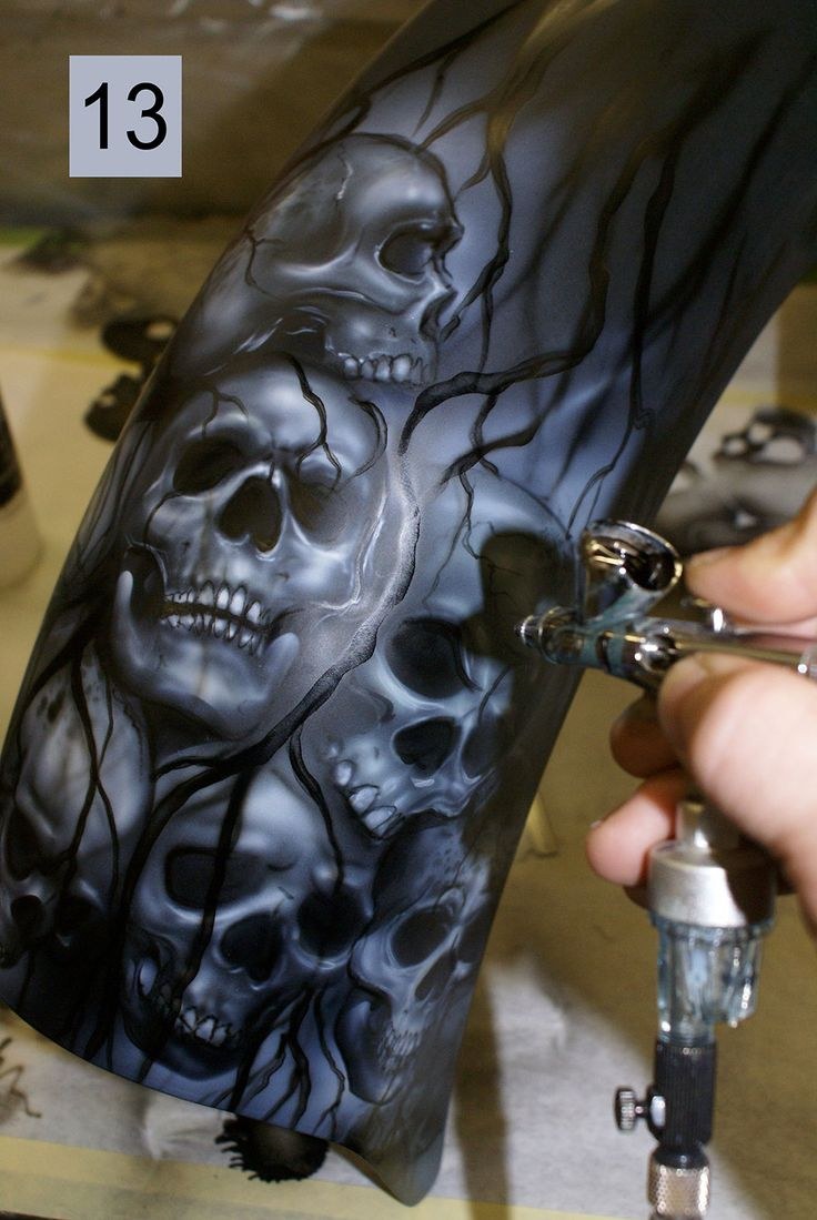 Аэрография черепа