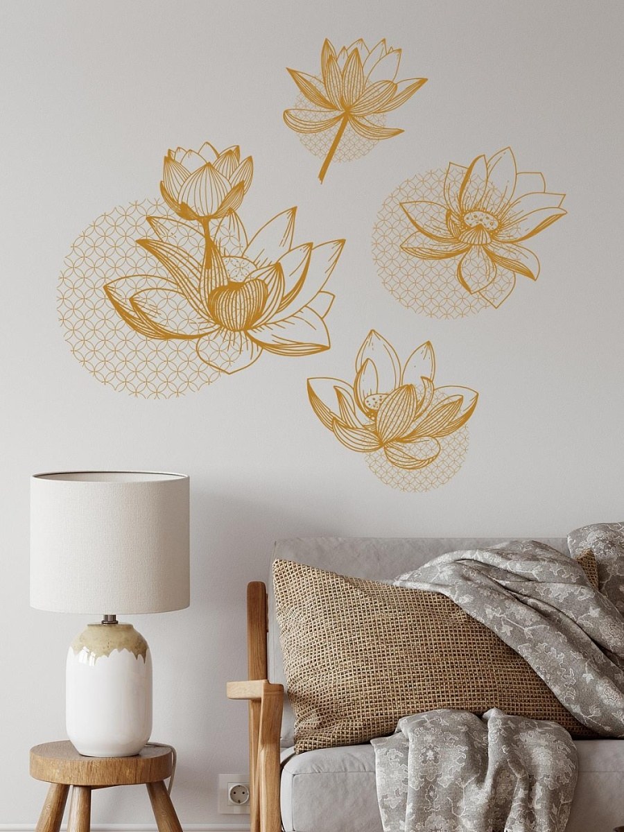 Интерьерные наклейки для гостиной (46 фото)