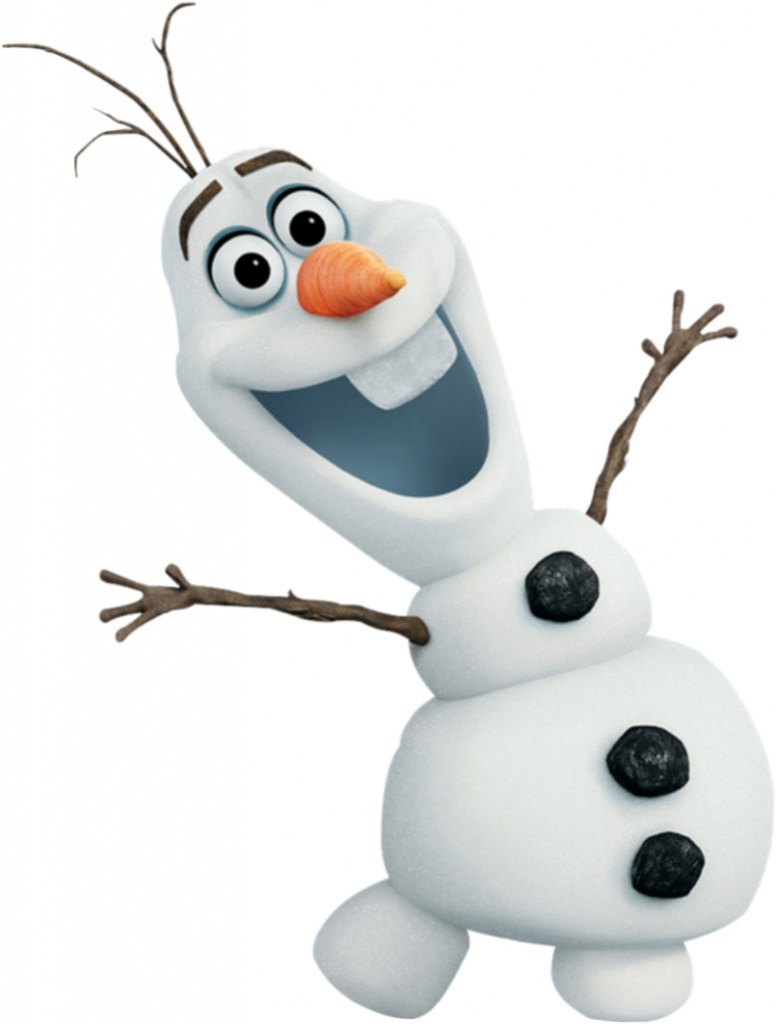 Герои мультфильма Холодное сердце Олаф