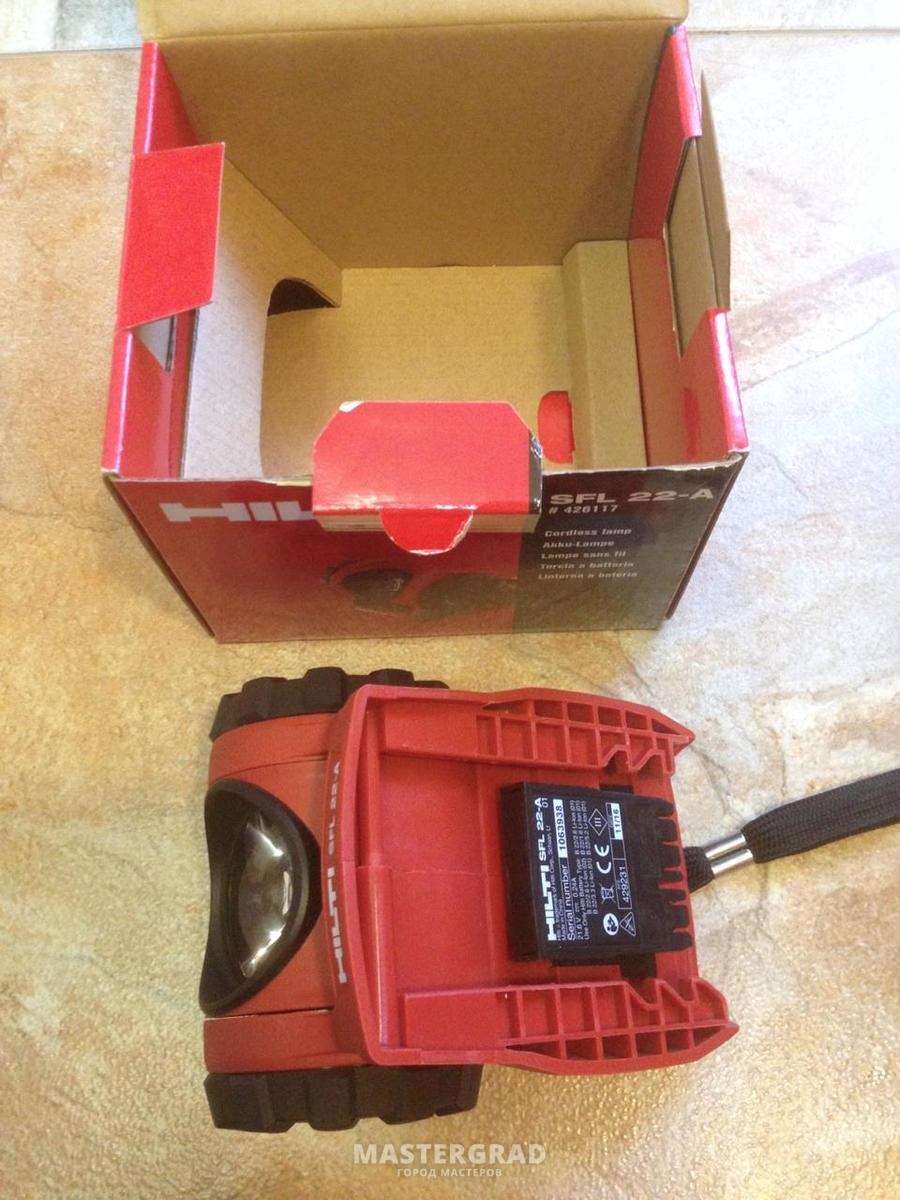 Аккумуляторный фонарь SFL 14-A