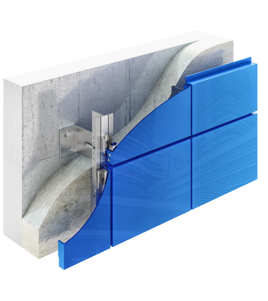 Фасадная система MTH-V-100