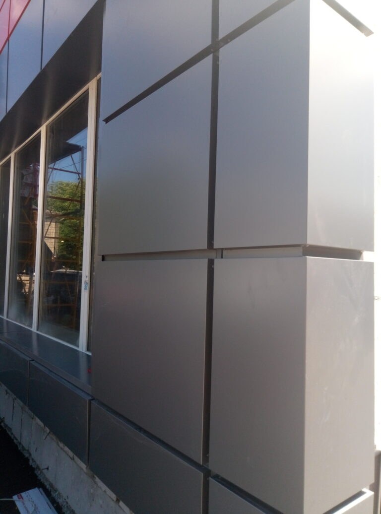 Кассеты композитные фасадные