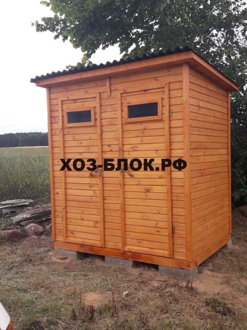Хозблок душ туалет 4х2