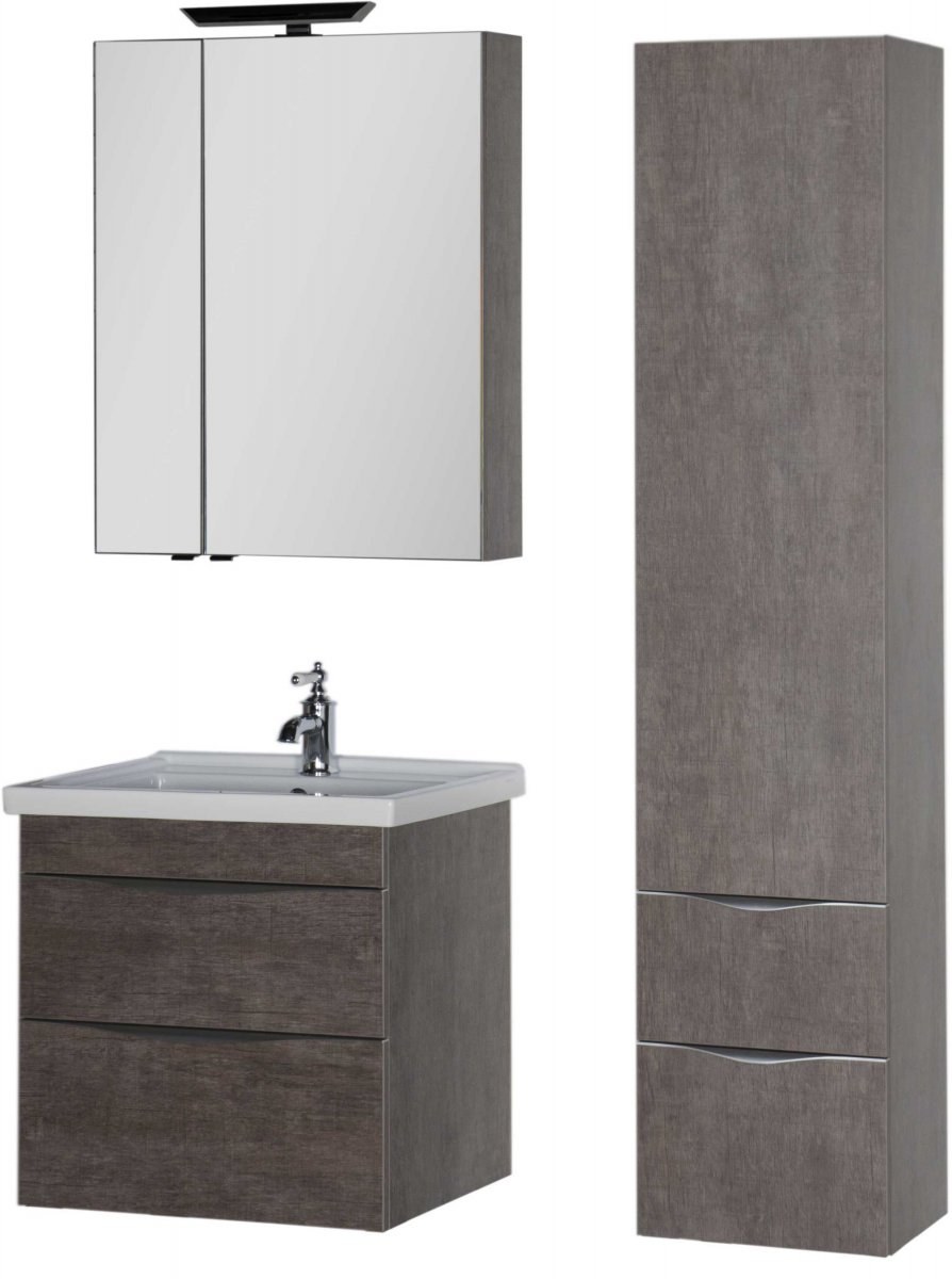 Тумба с раковиной Aquanet 70 Эвора 70 дуб