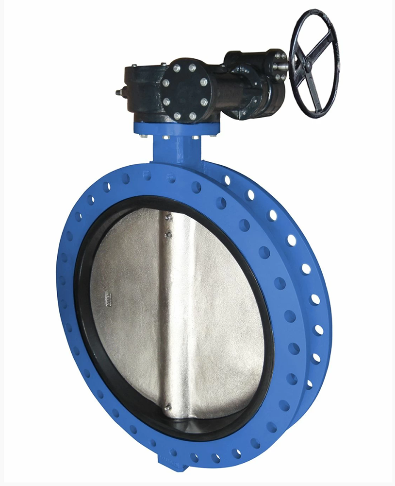 Затвор дисковый поворотный чугун vpe4408-08ep межфл манжета EPDM HT Tecofi