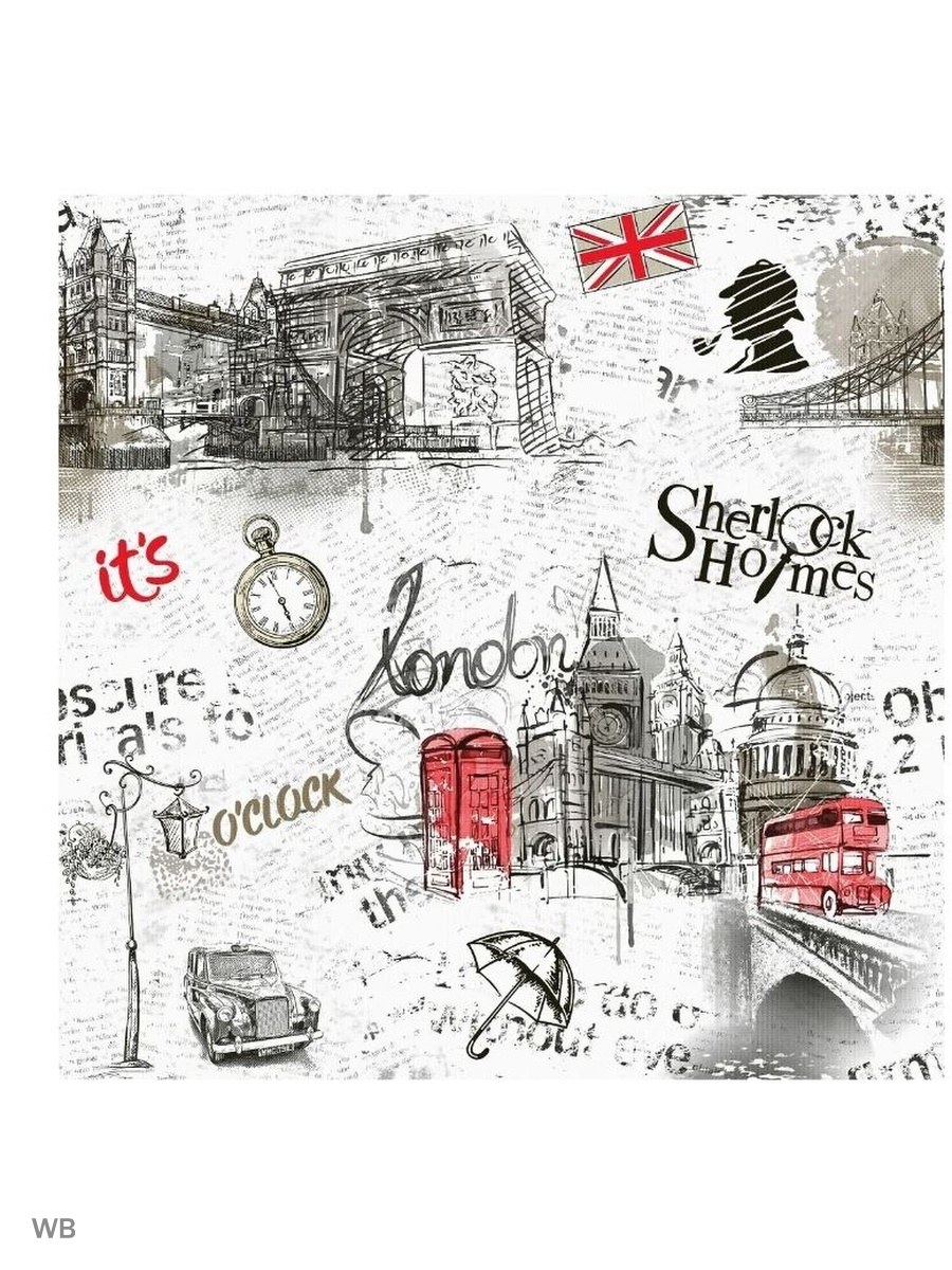 Бумажные обои лондон (70 фото)