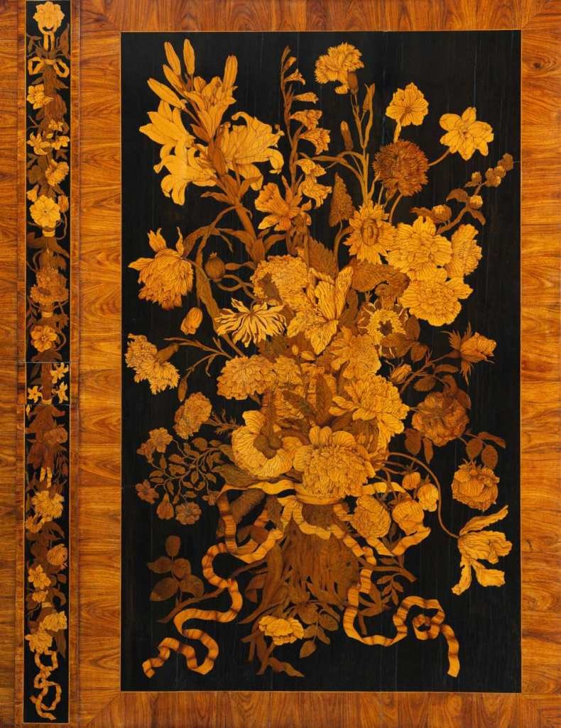 Инкрустация (интарсия, Маркетри и мозаика)