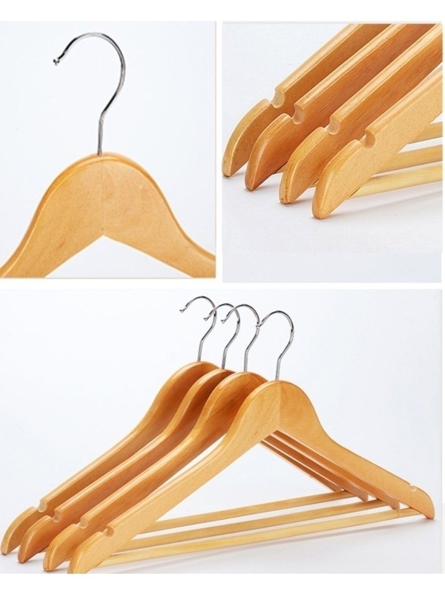 Вешалка плечики деревянная