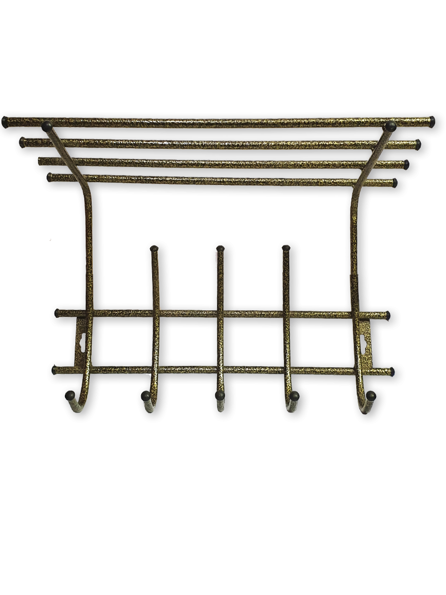 Вешалка настенная на 5 крючков (73 фото)