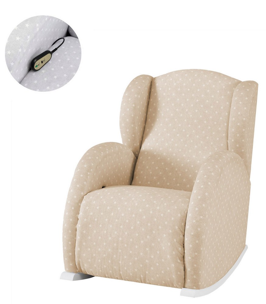 Кресло-качалка с Relax-системой Micuna Wing/Flor