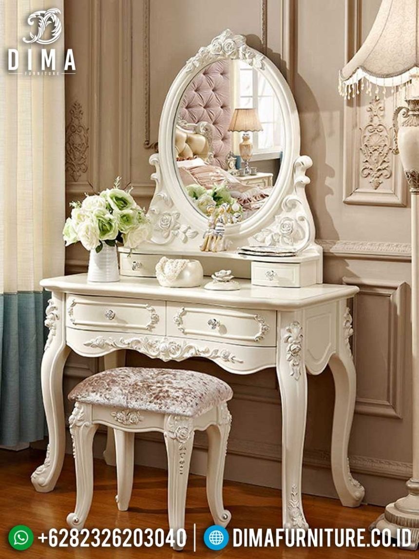 Будуарный столик Белла белый 8760338843