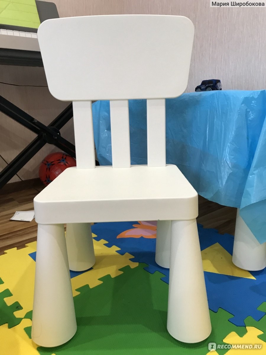 Белый табурет маммут