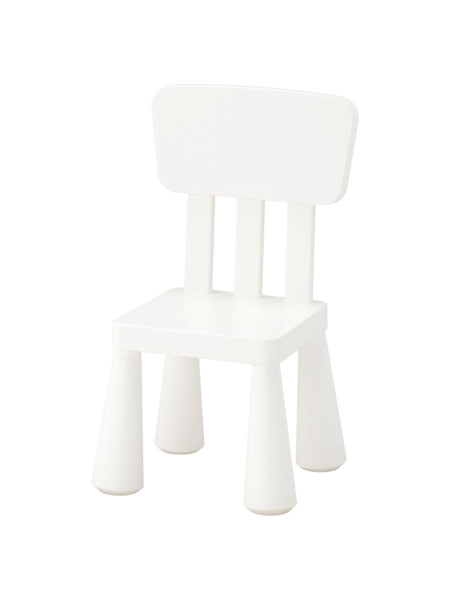 Детский стул маммут для дома и улицы белый (68 фото)