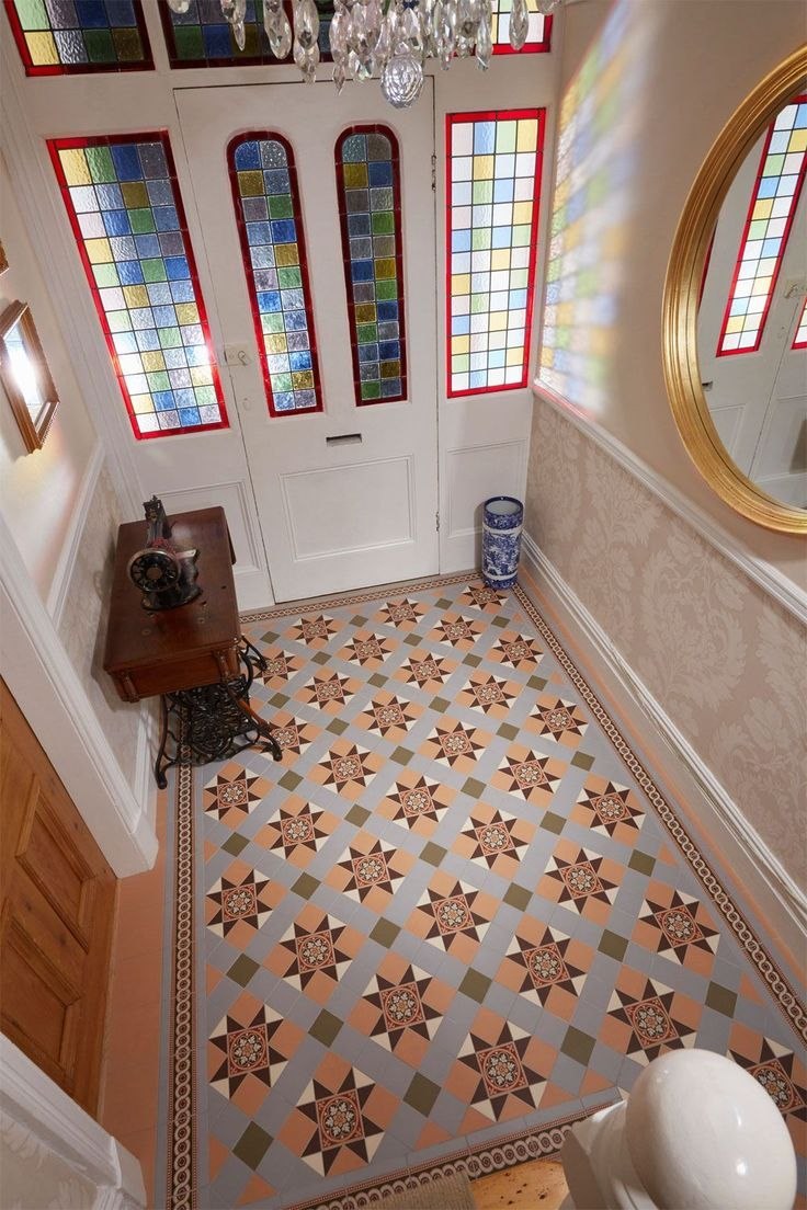 Метлахская плитка на пол