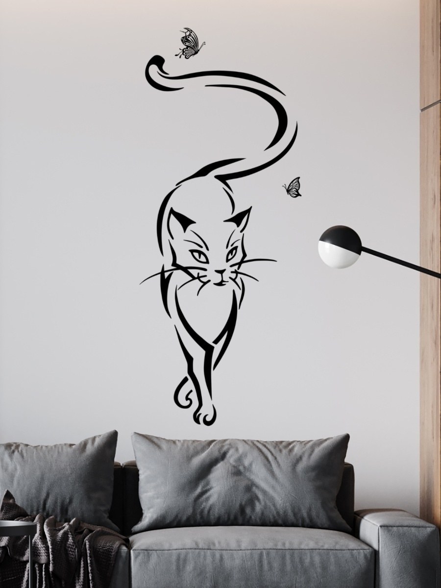 Интерьерная наклейка заяц