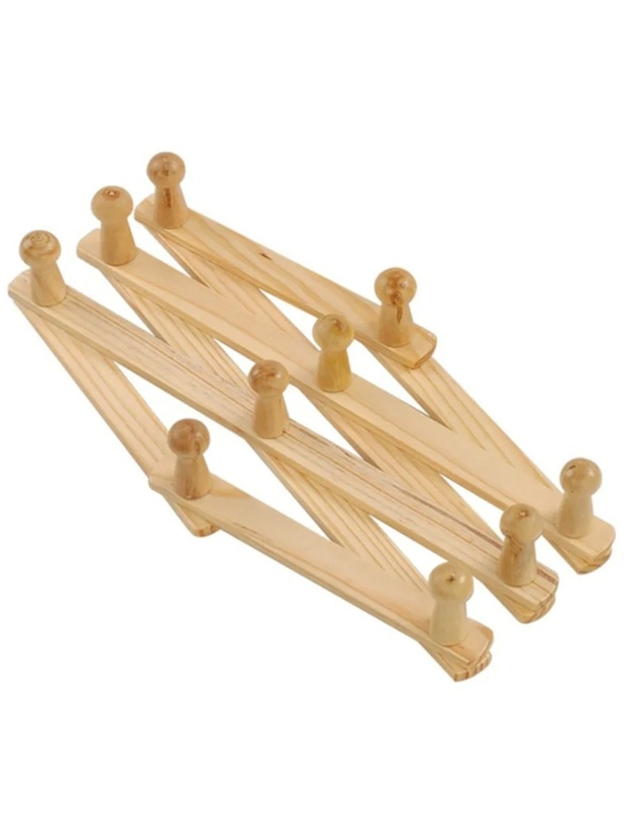 Деревянные крючки для вешалки