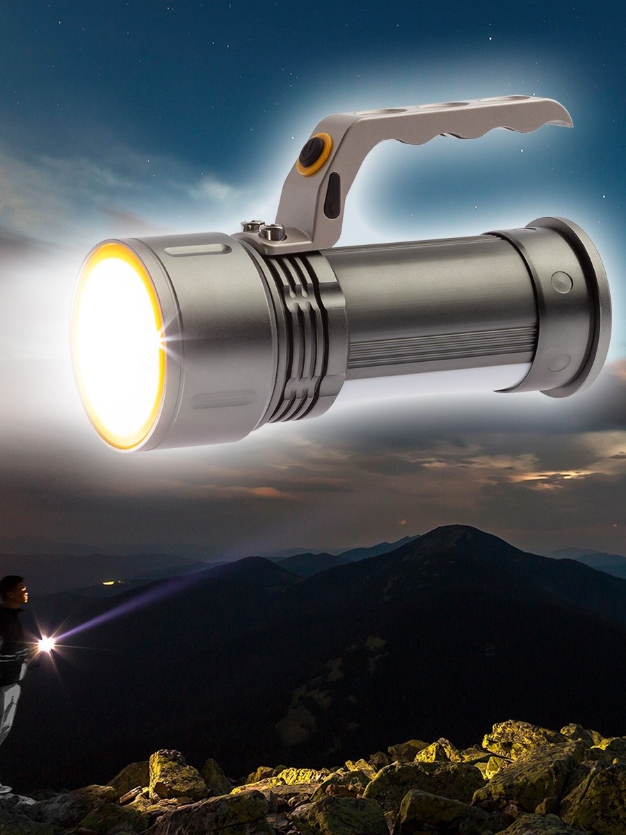 Фонарь светодиодный аккумуляторный Эра ручной прожектор