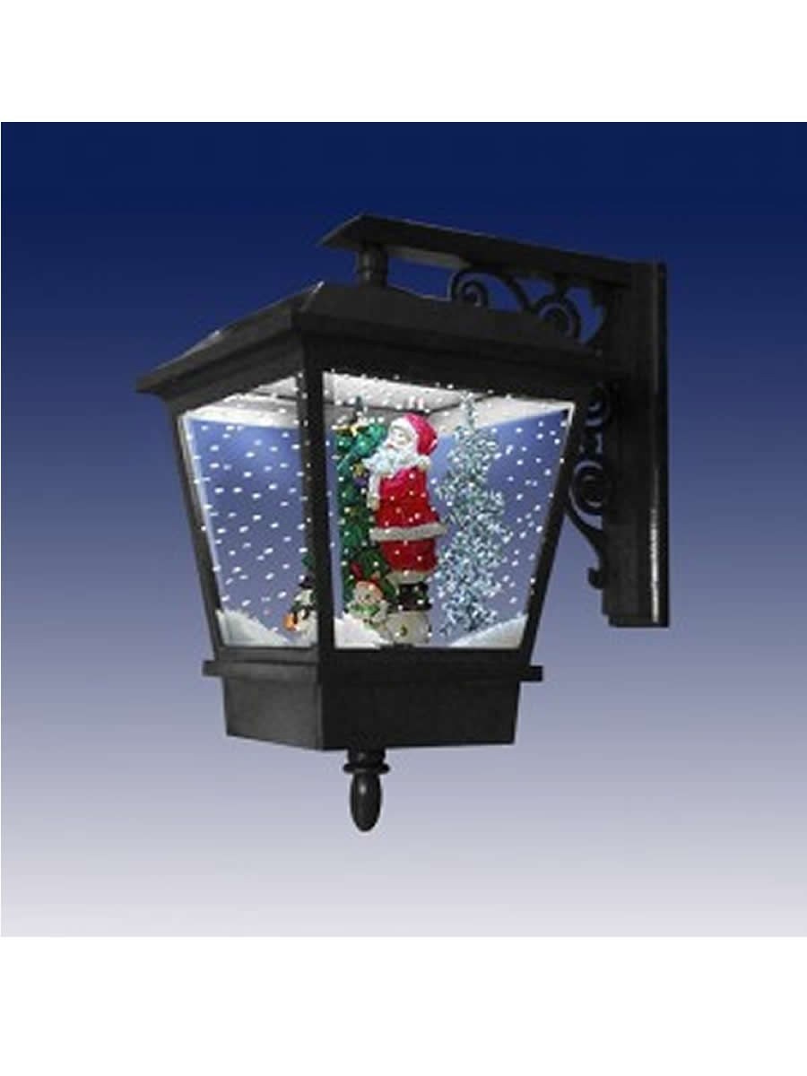 Новогодний уличный фонарь