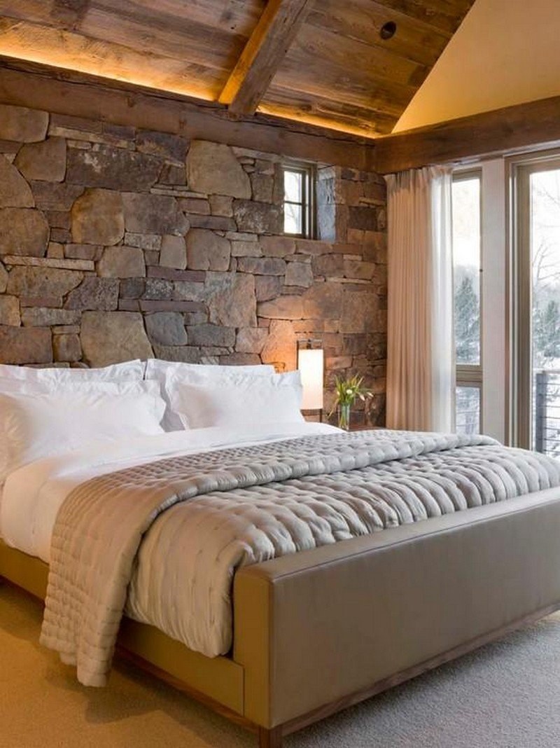 Каменная плитка в интерьере