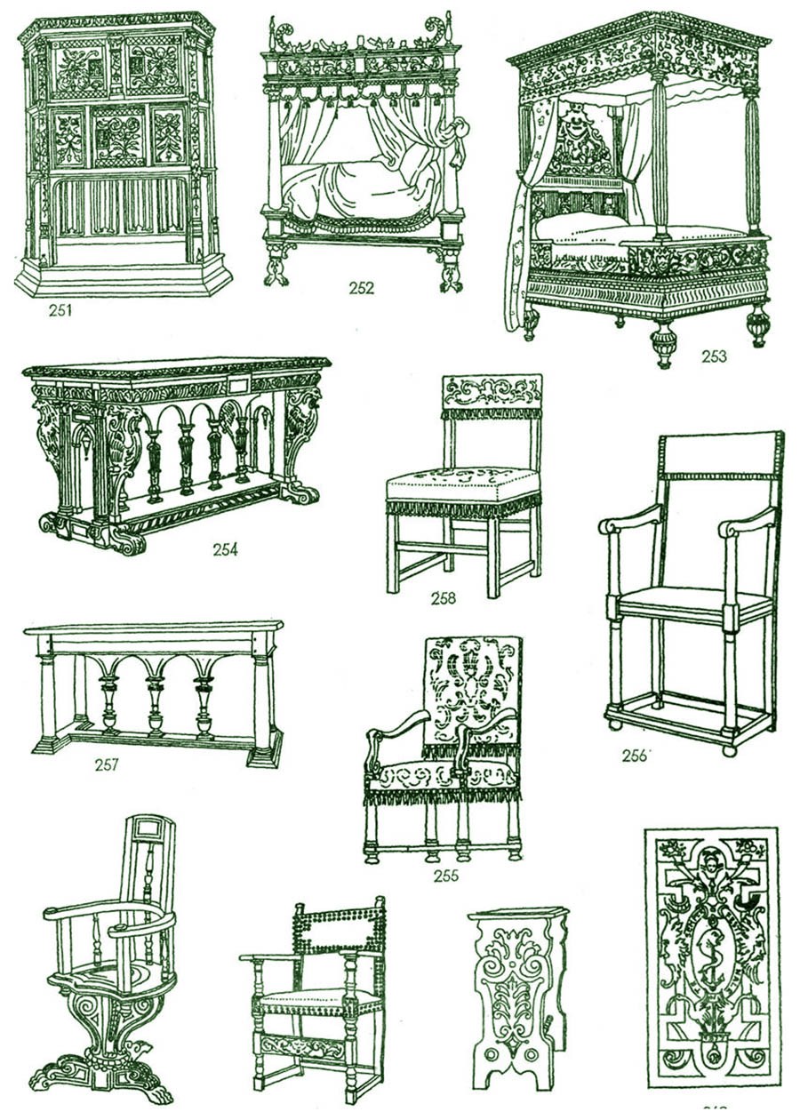 Мебель эпохи Возрождения