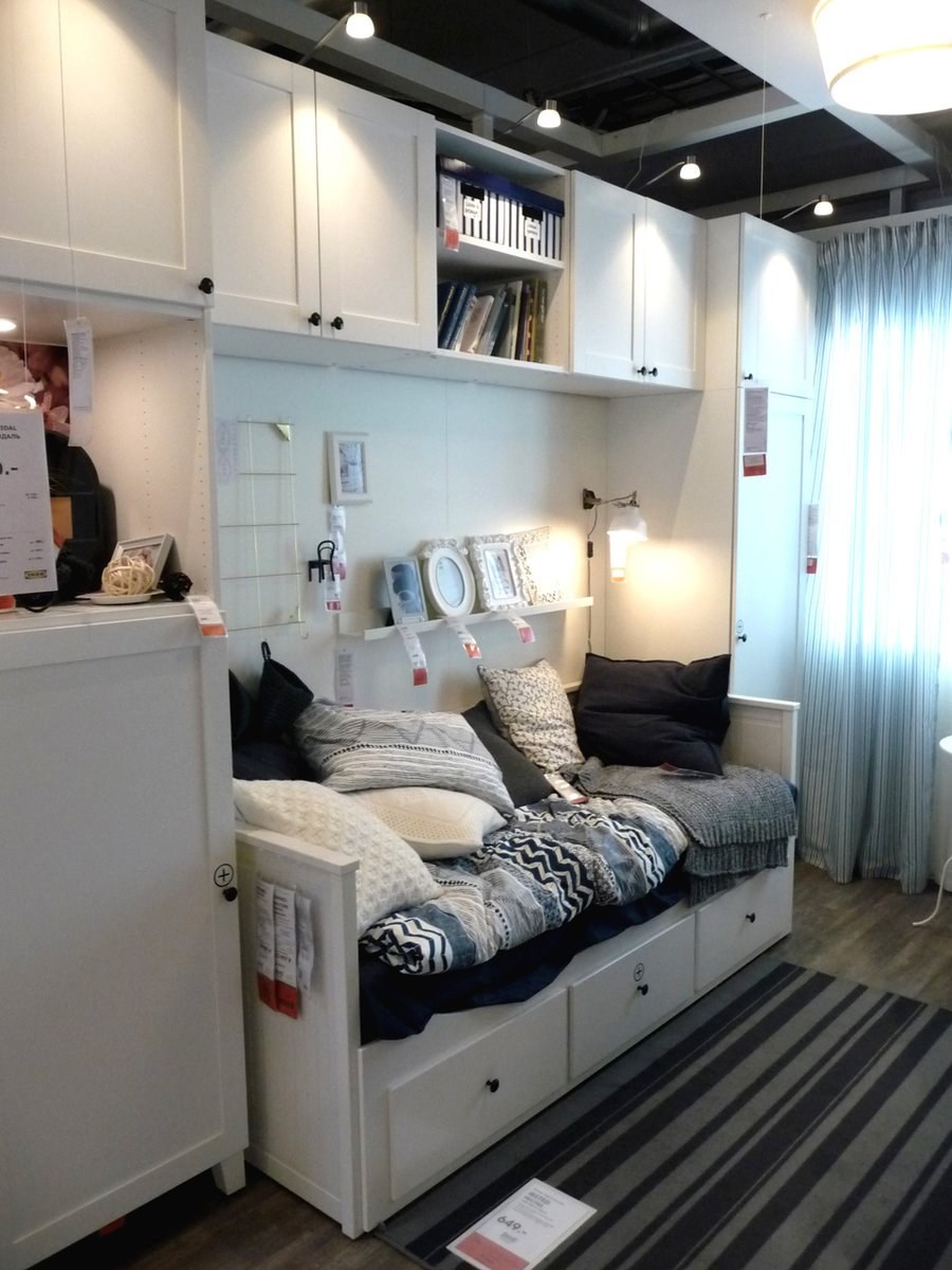 Спальня гостиная икеа