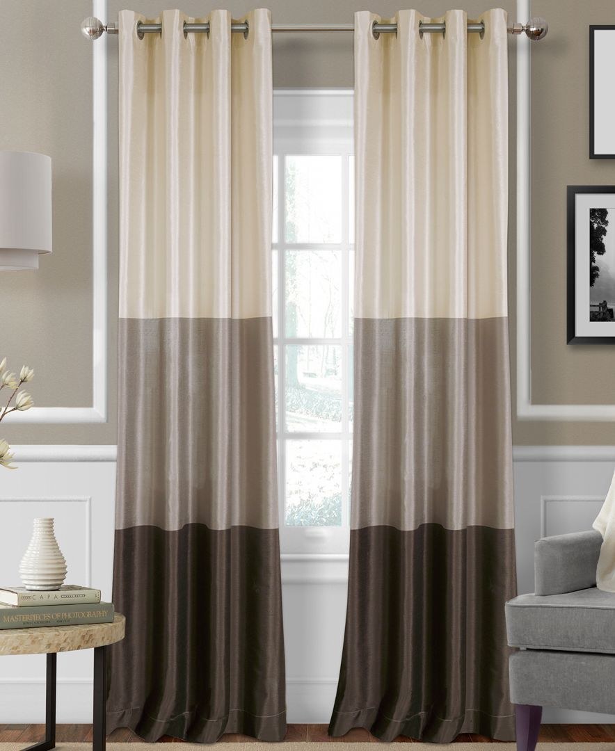 Шторы в горизонтальную полоску