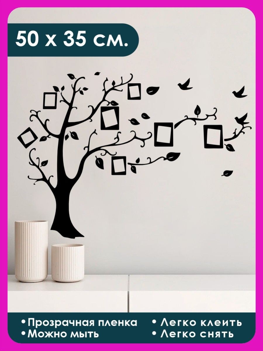 Наклейки на стену